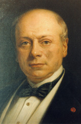 Portrait de Guillaume-Henri Brochon, avocat, maire de Bordeaux (1810-1874). Coll. part.